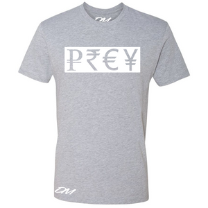 "Prey To Currency" Box Logo Tee