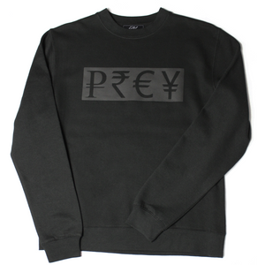 "Prey To Currency" Box Logo Sweatshirt